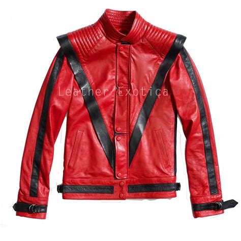 michael jackson beat it jacket replica|michael jackson thriller jacket real.